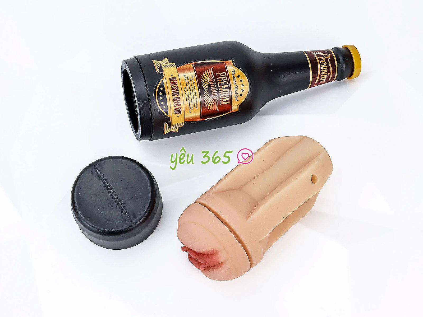 Âm đạo giả Premium ngụy trang chai rượu co giãn mềm mại và chân thật