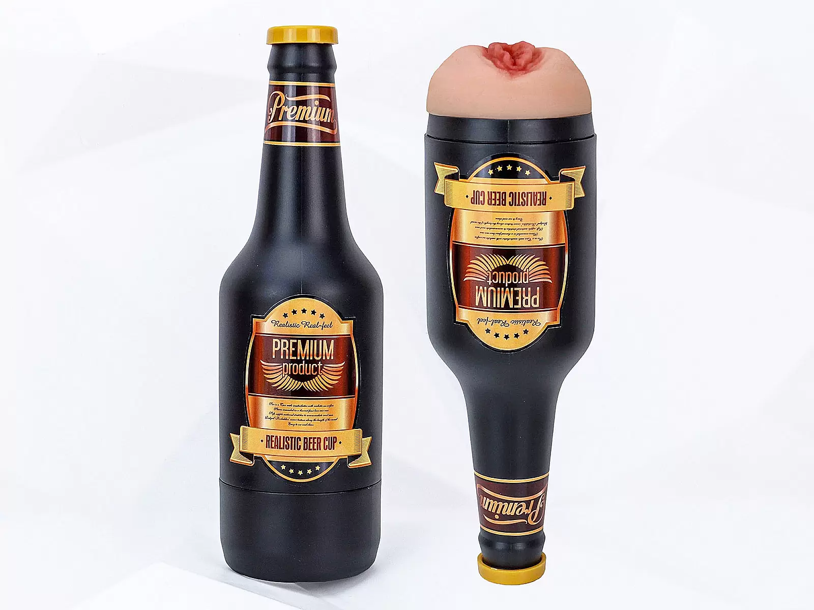 Âm đạo giả Premium ngụy trang chai rượu co giãn mềm mại và chân thật