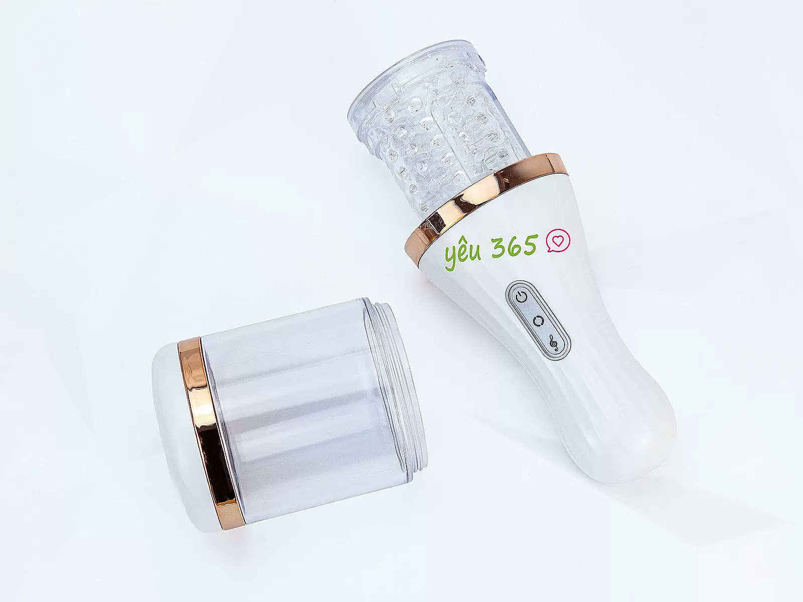 Máy thủ dâm âm đạo giả tự động Dibe xoay phát âm thanh