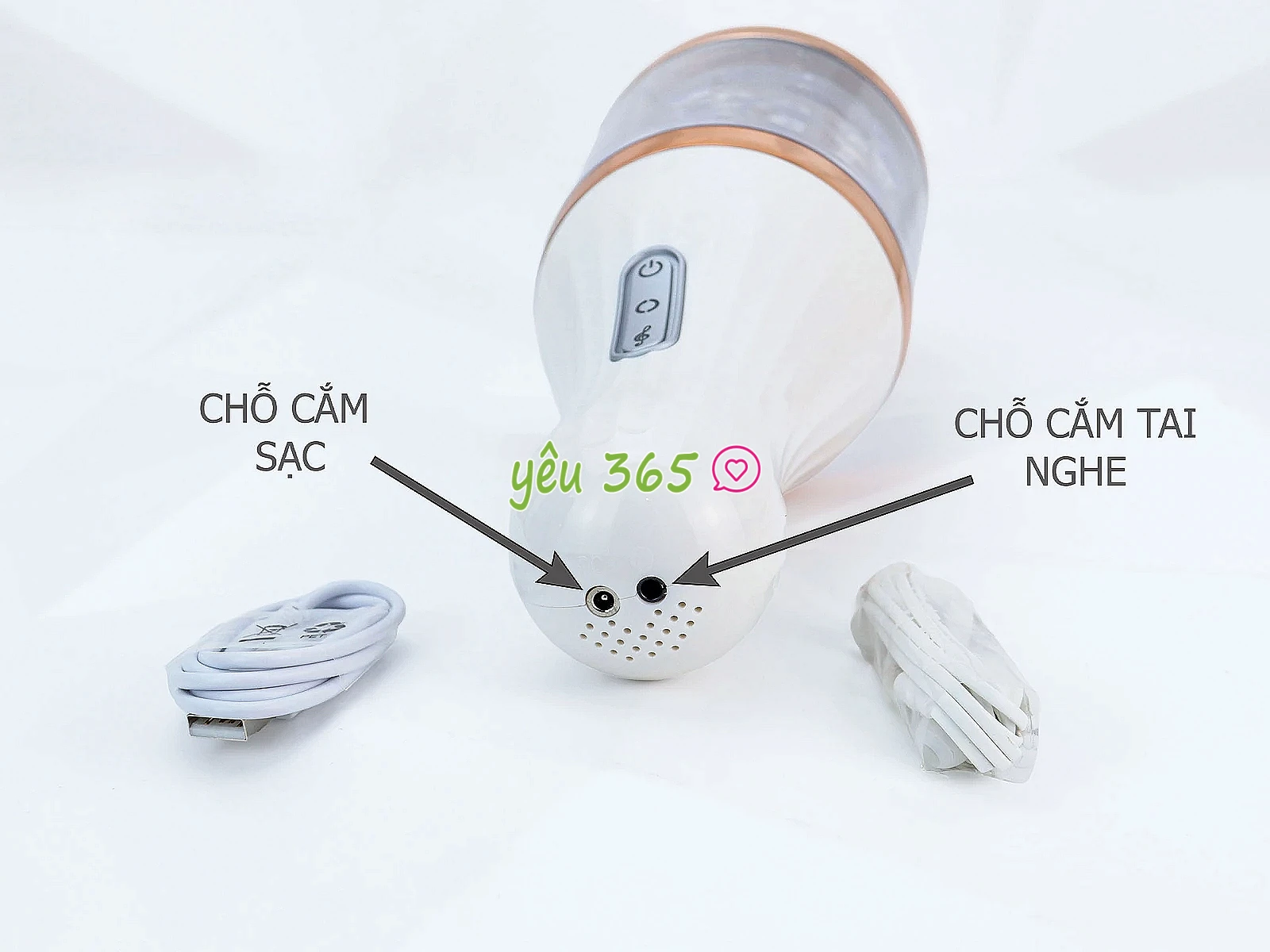 Máy thủ dâm âm đạo giả tự động Dibe xoay phát âm thanh