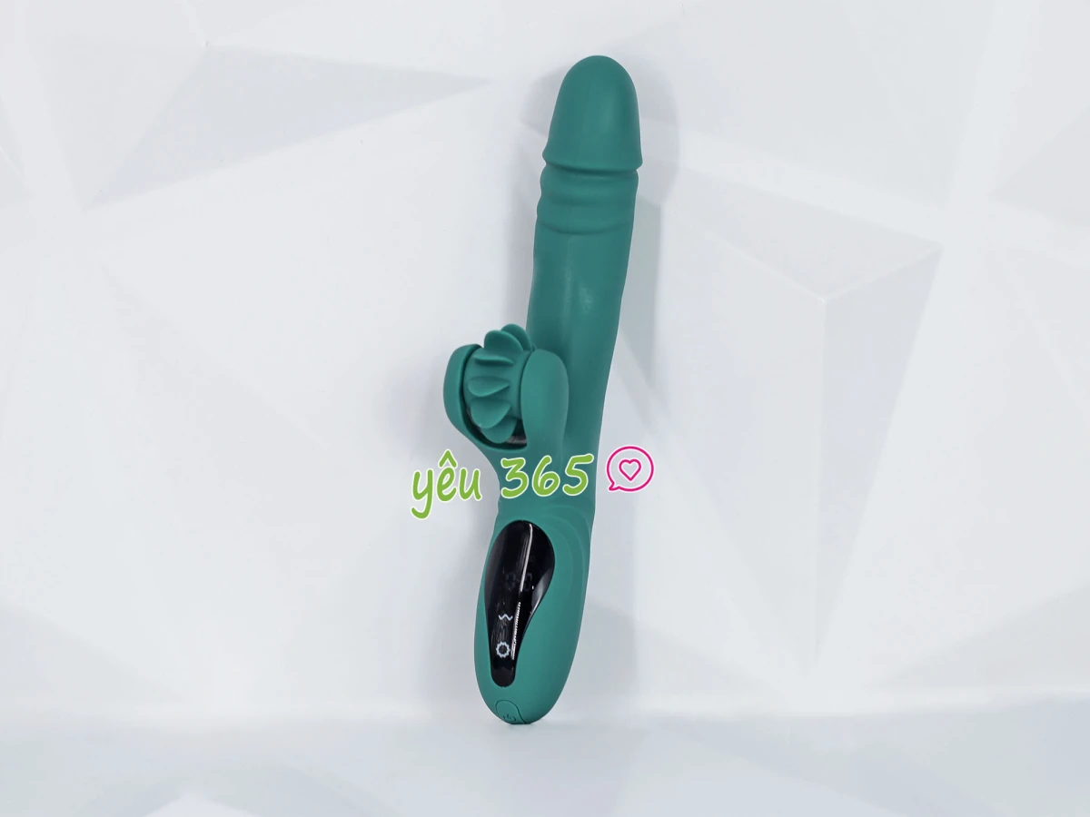 Máy massage Yeain Vibrators rung thụt có lưỡi liếm cảm ứng