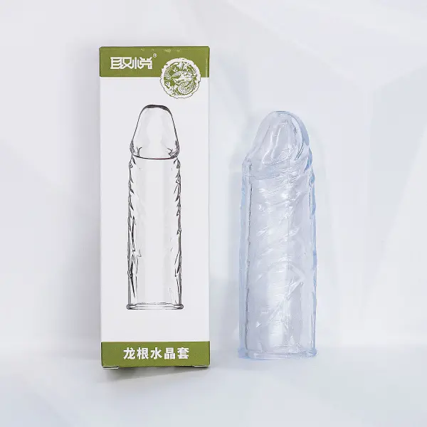 Bao cao su đôn dên trơn trong suốt Penis tăng kích thước dương vật