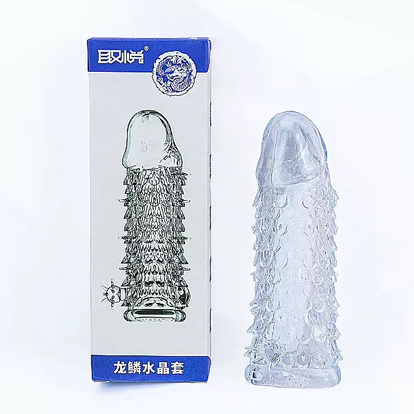 Bao cao su đôn dên tăng kích thước gai nhọn trong suốt BCDC