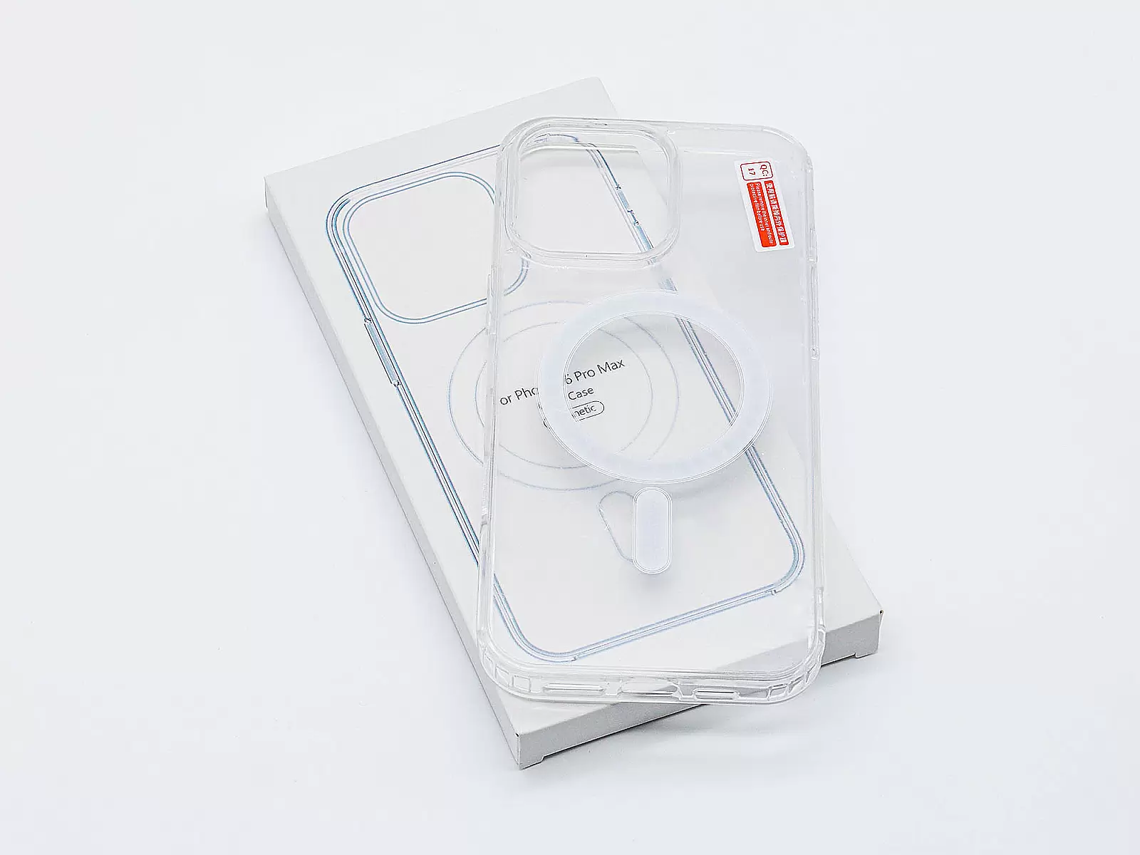 Ốp lưng Clear Case Magnetic trong suốt dành cho iPhone 16 Pro Max