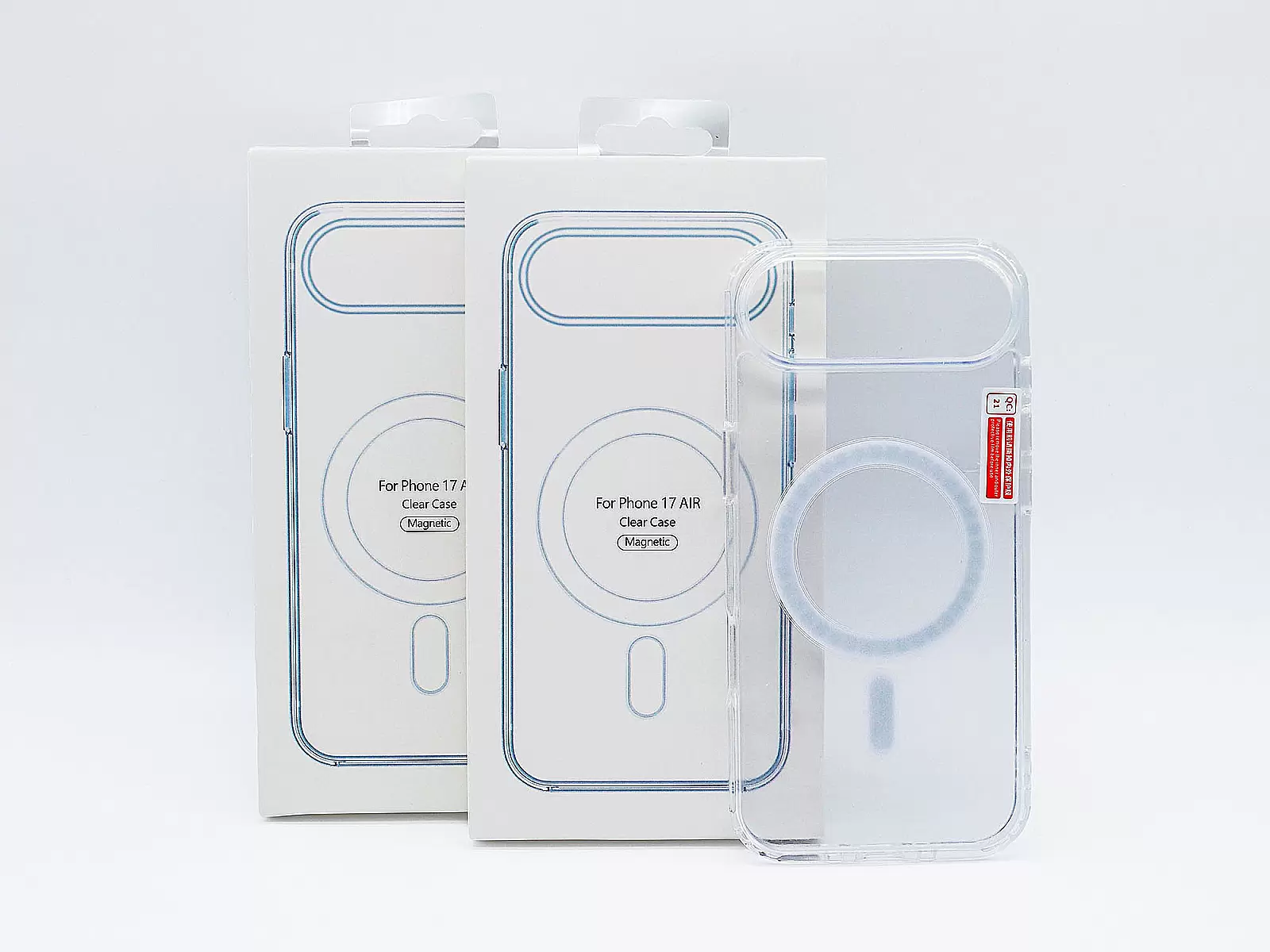 Ốp lưng Clear Case Magnetic trong suốt dành cho iPhone 17 Air