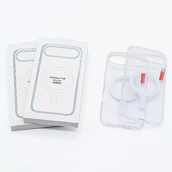 Ốp lưng iPhone 17 Air Clear Case Magnetic trong suốt