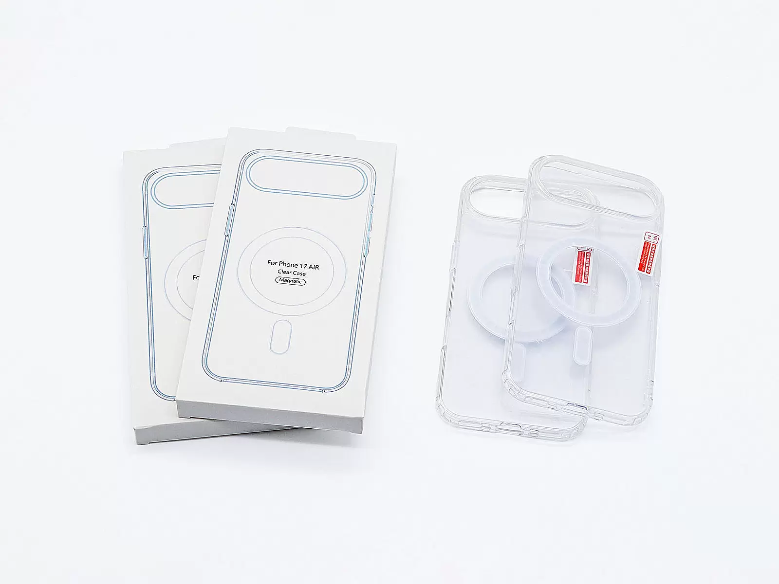 Ốp lưng iPhone 17 Air Clear Case Magnetic trong suốt