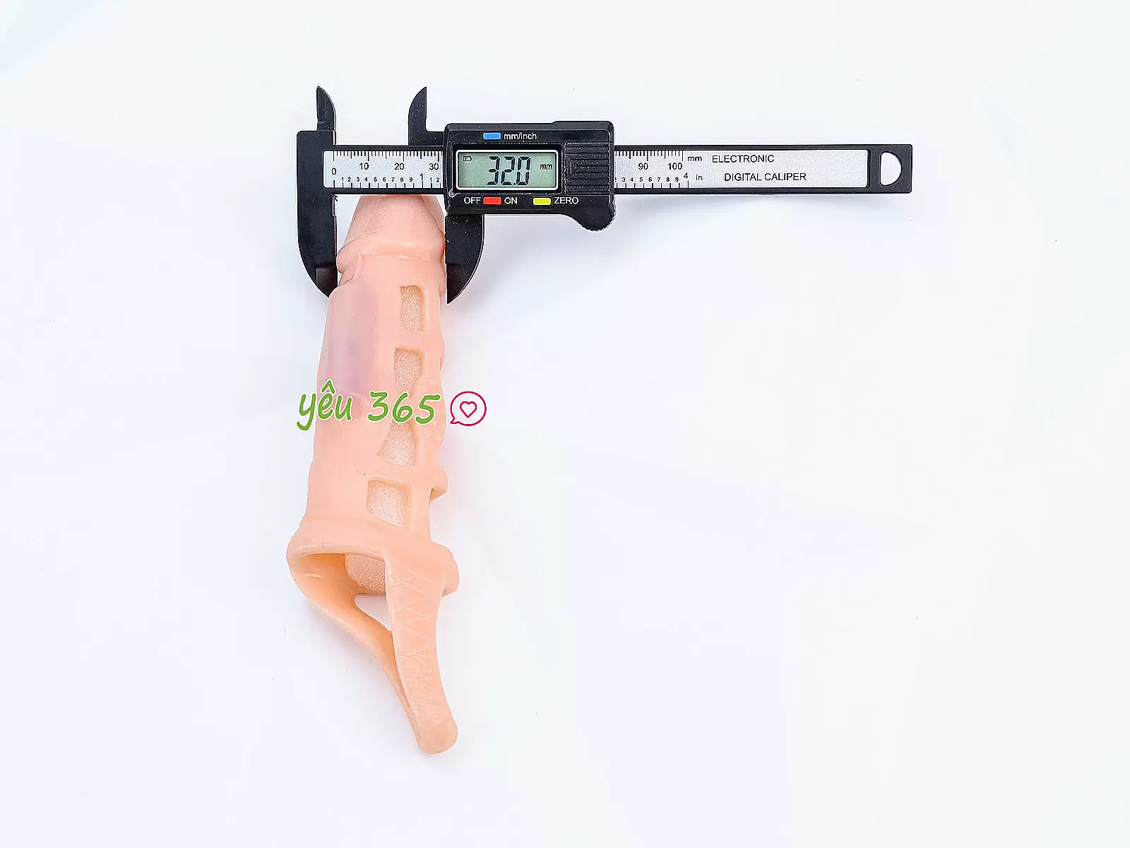 Bao cao su donzen lưới MEN Extension có quai đeo thân rung