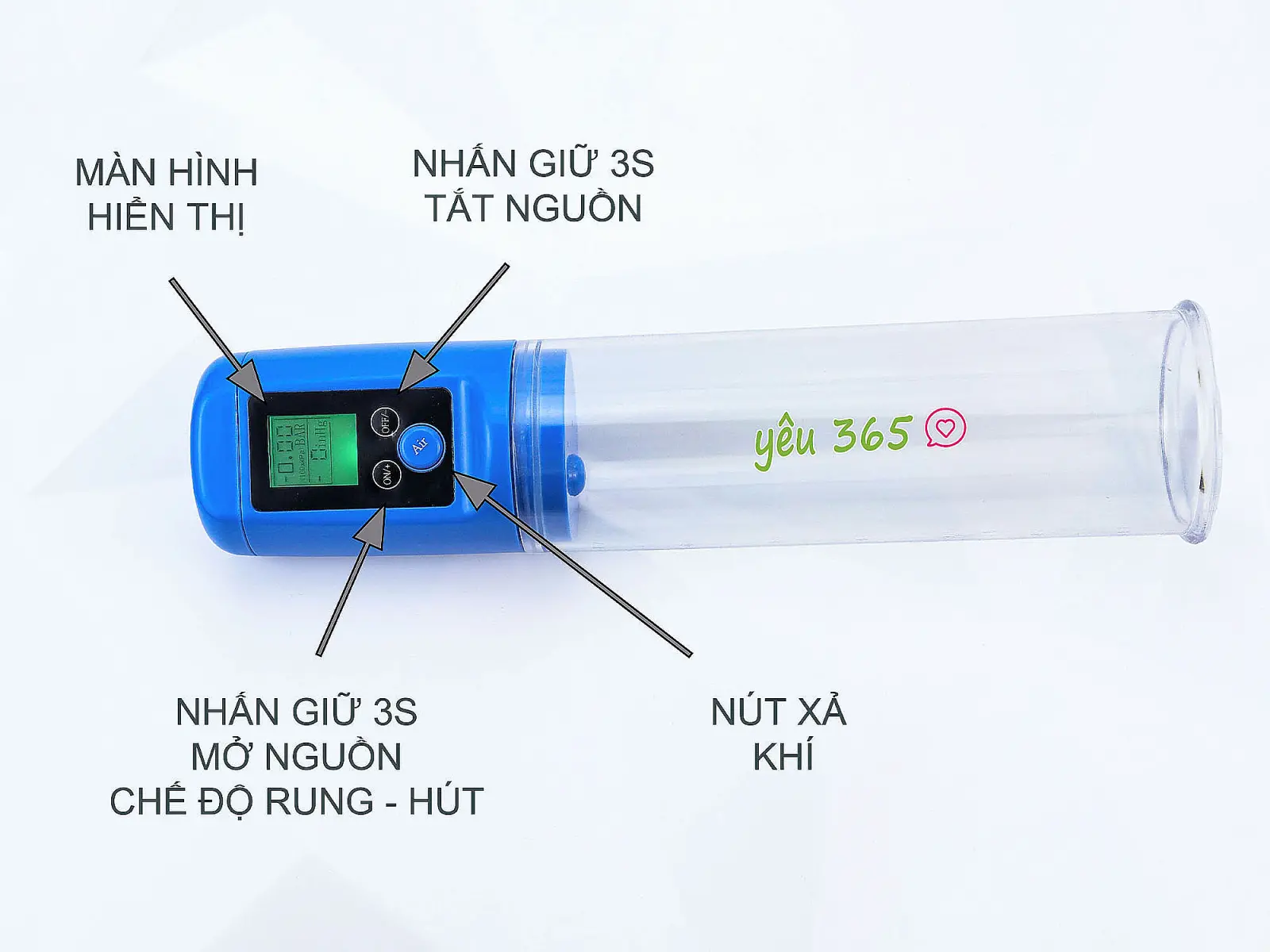 Máy tập dương vật tự động LG-108