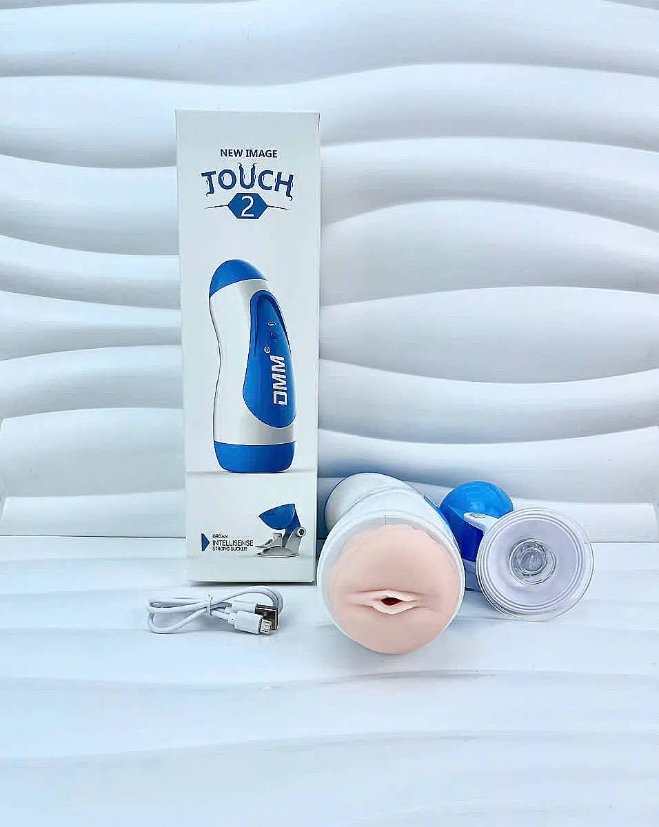Thanh Lý - Âm đạo giả cup DMM Touch 2 có đế hoạt động bình thường, bị kẹt silicon