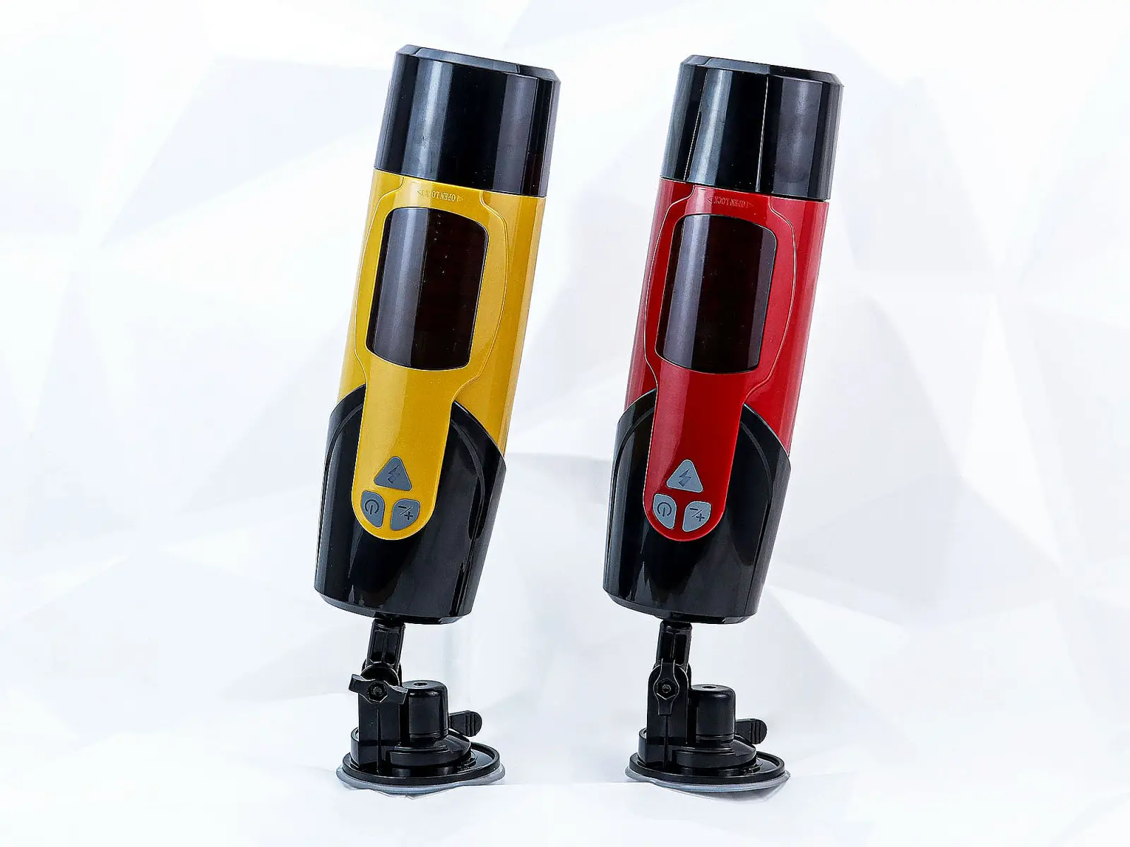 Âm đạo giả Dark Night Xoay - Thụt - Lắc Có Đế Gắn Tường