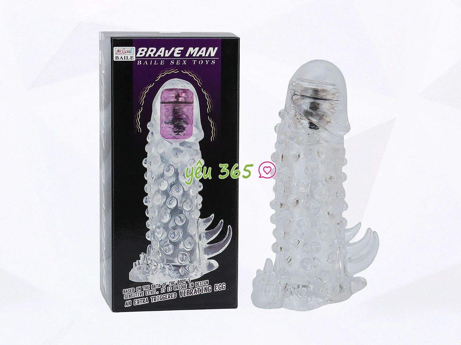 Bao đôn dên bi Brave Man B6203A tự rung khi dùng