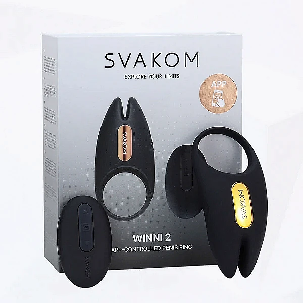 Vòng đeo dương vật Svakom Winni 2 cao cấp kết nối App USA