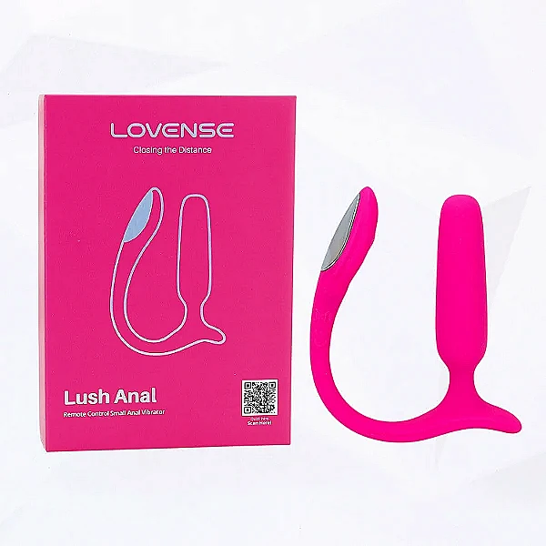 Máy rung hậu môn Lush Anal Lovense – điều khiển app từ xa, đuôi đèn LED