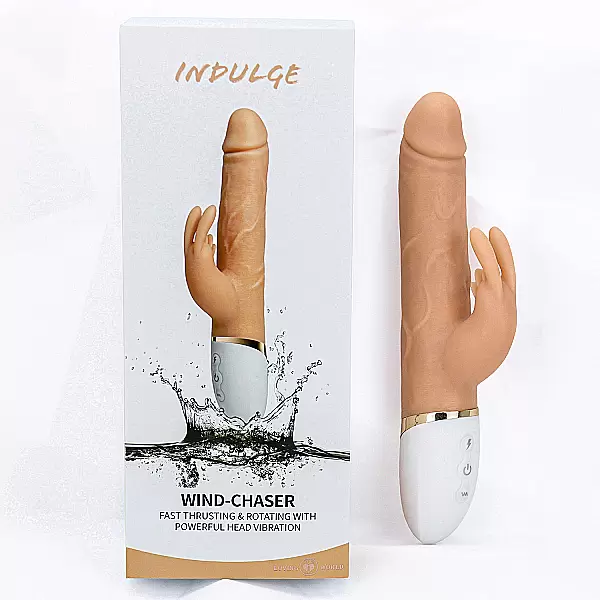 Dương vật giả đa năng rung thụt ngoáy Indulge Wind-Chaser