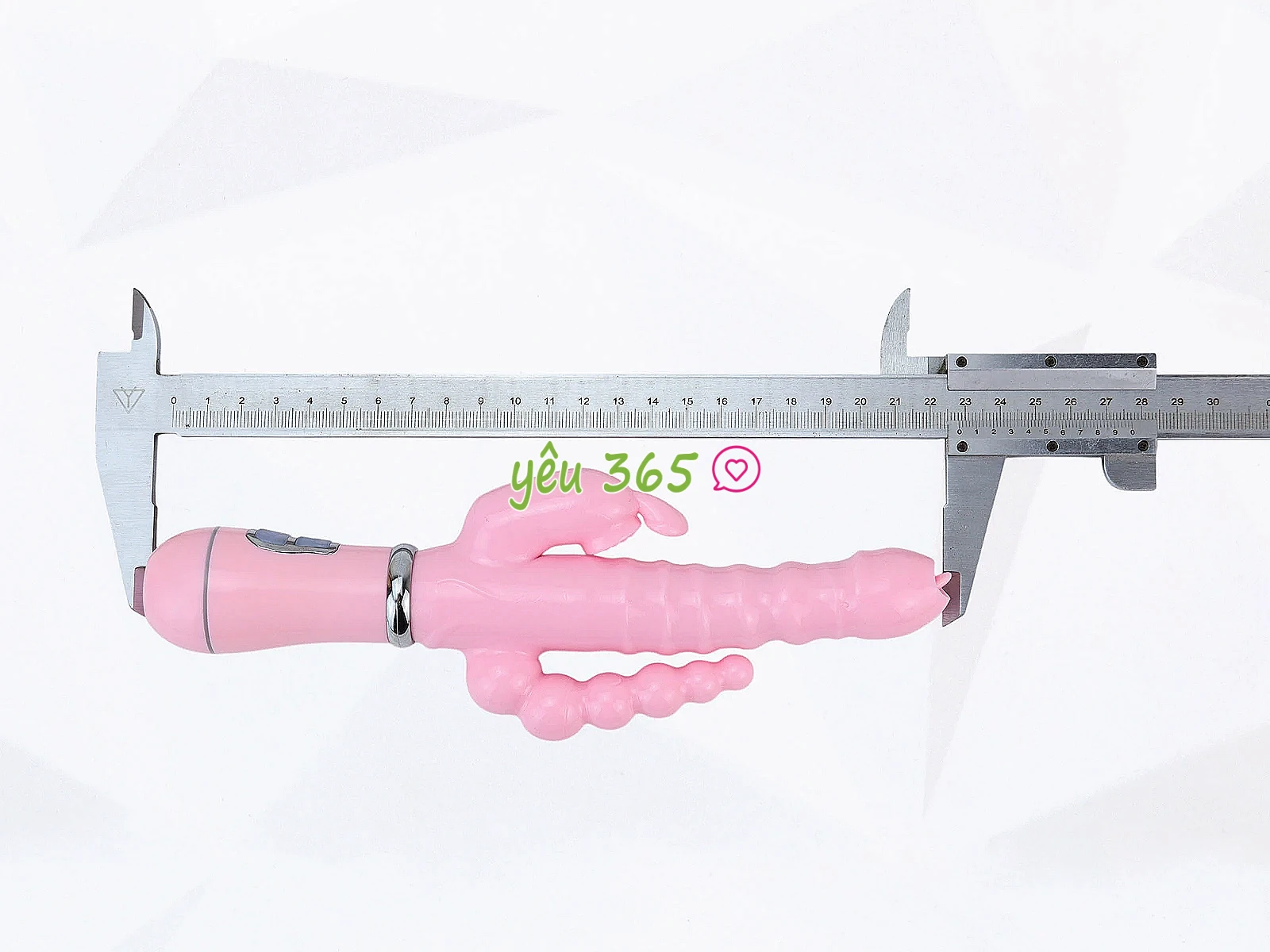 Dương vật giả 3 đầu rung đa năng, chạm 3 điểm cùng lúc