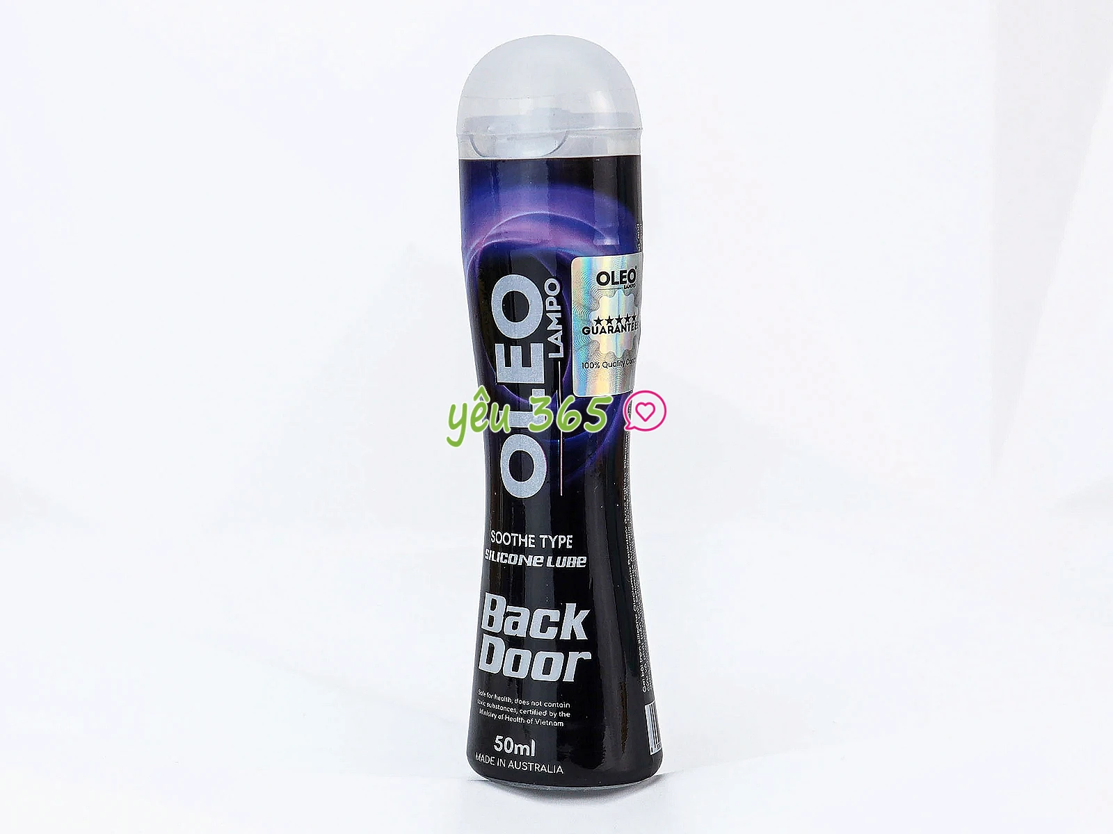 Gel bôi trơn OLEO Back Door 50ml – đặc, bám lâu, cảm giác tự nhiên