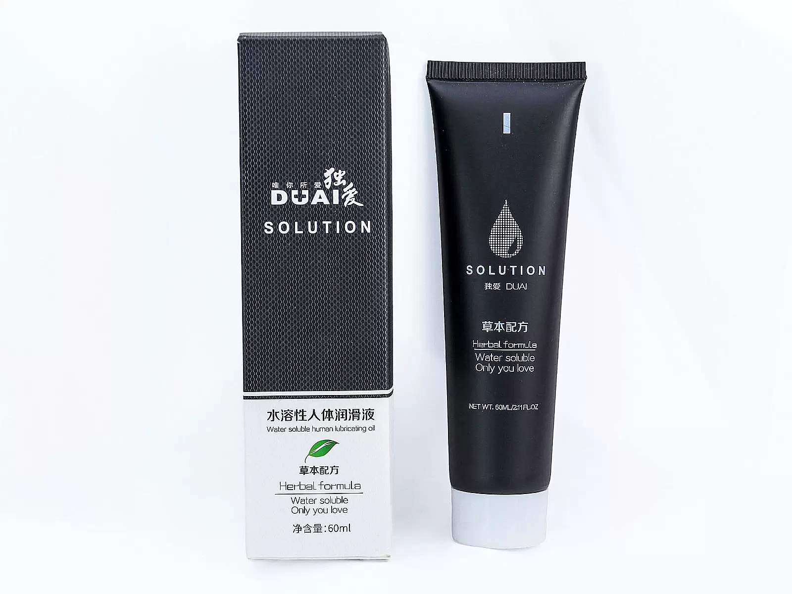 Gel bôi trơn gốc nước thảo mộc nhẹ dịu Solution