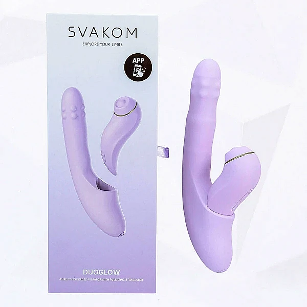 Máy massage điểm G Svakom Duoglow đa năng kết nối App từ xa