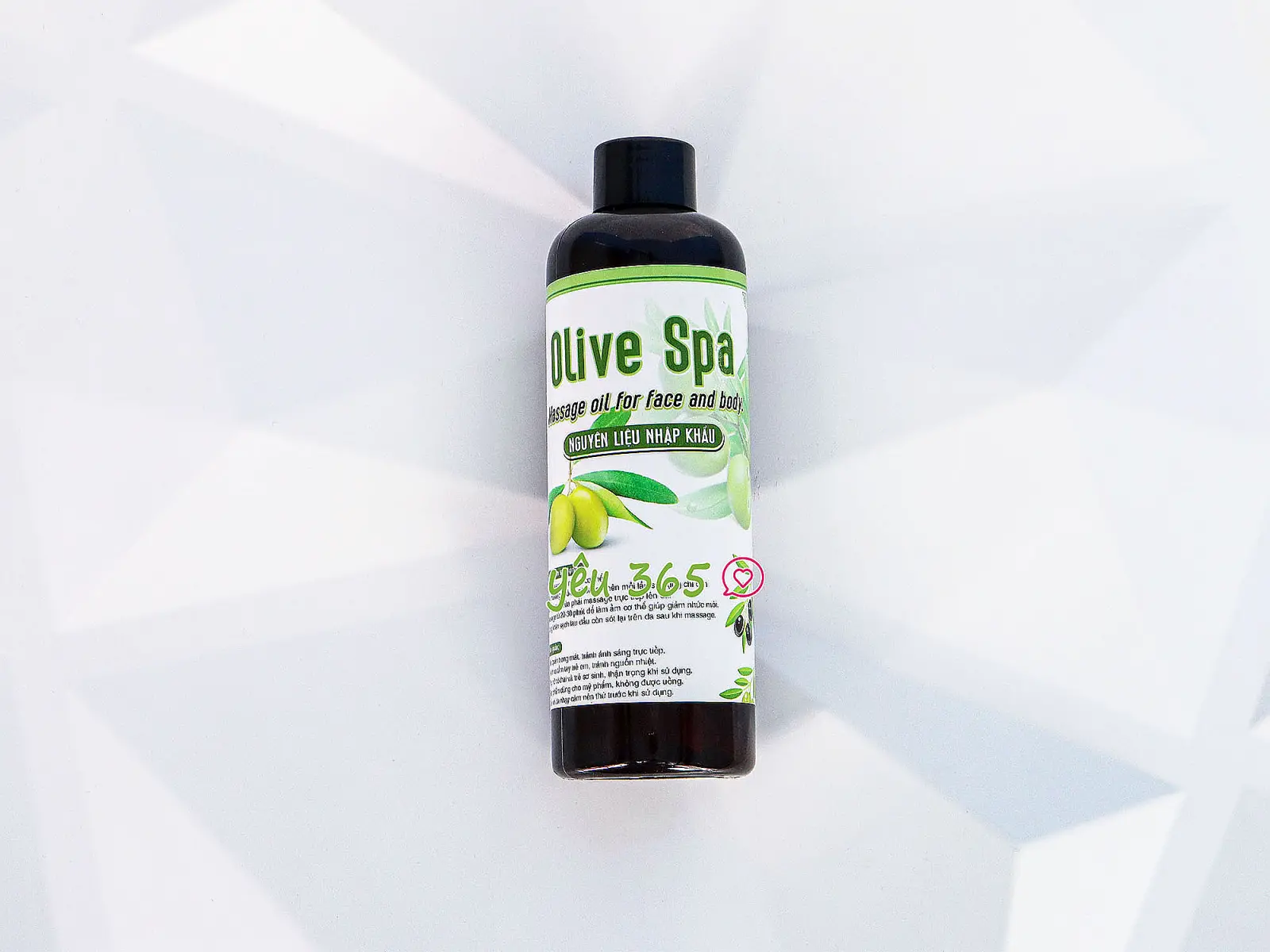 Dầu massage Olive Spa thư giãn tối ưu cho da mặt và toàn thân