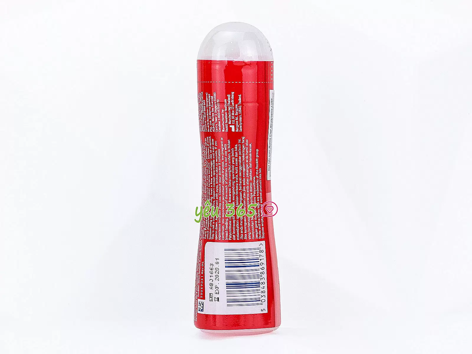 Gel bôi trơn DUREX Play Saucy Strawberry gốc nước mềm mịn giúp tạo cảm giác tự nhiên