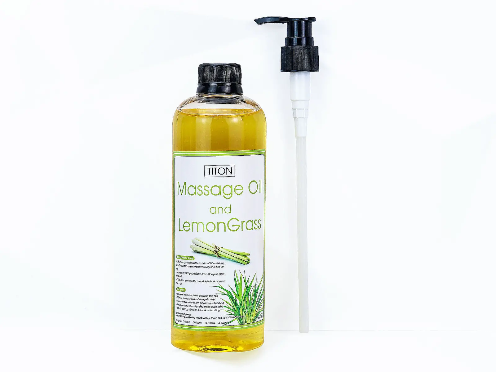 Dầu massage Olive and LemonGrass thư giãn tối ưu cho toàn thân