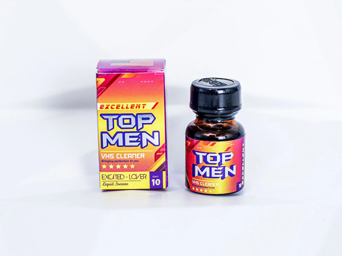 Chai hít Popper Top Men 10ml tăng cảm giác phấn khích