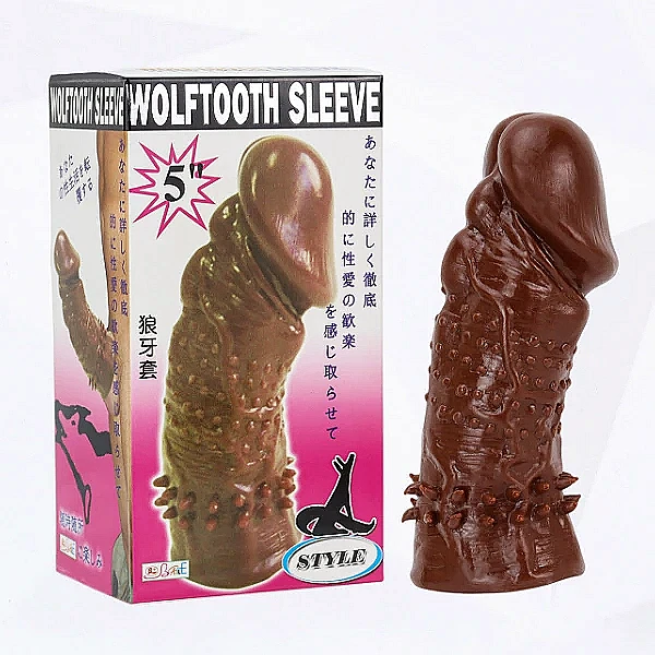 Bao đôn dên Wolf Tooth Sleeve siêu mềm tăng kích thước dương vật