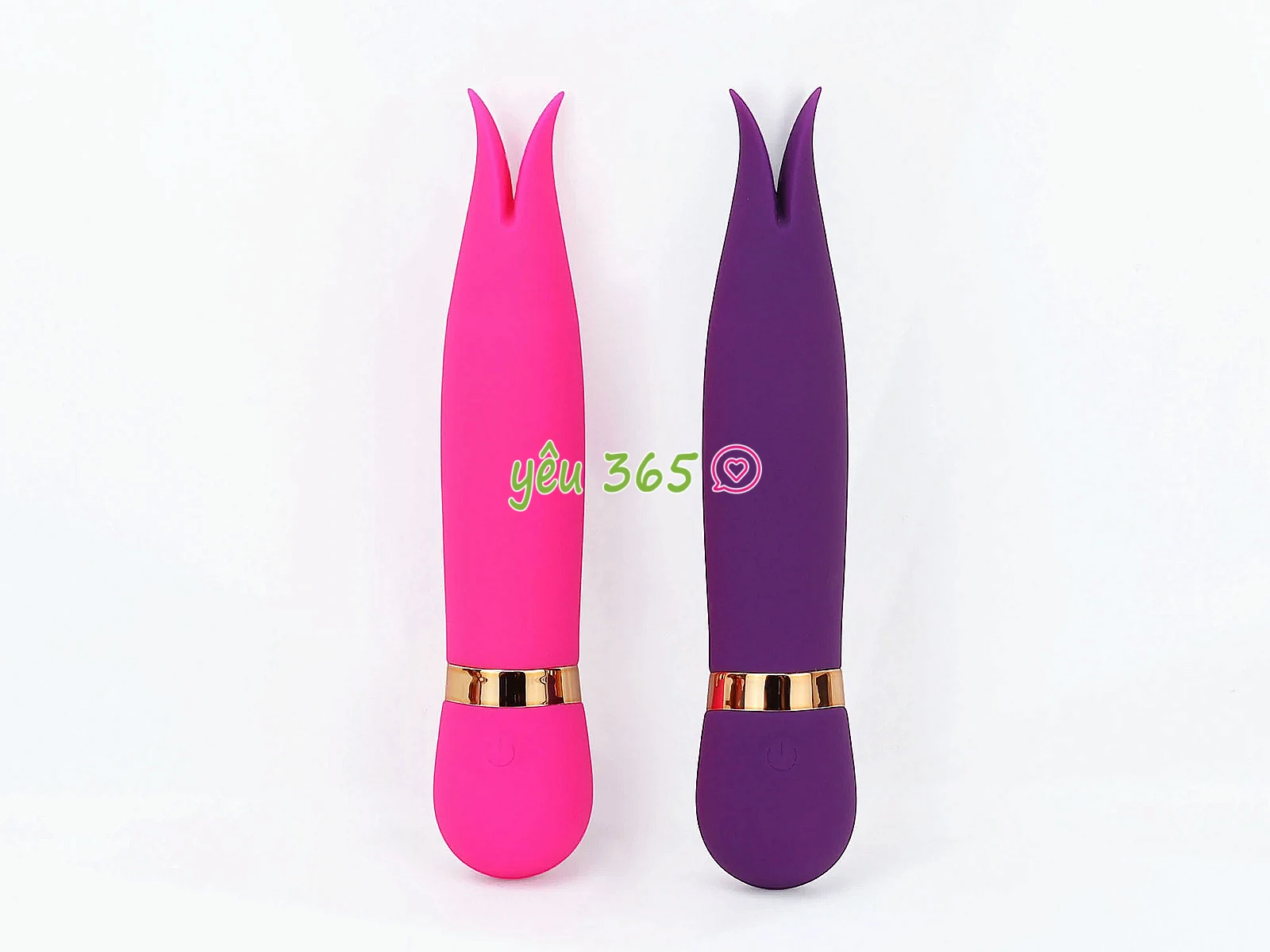 Máy massage lưỡi rung đôi điểm G nhiều chế độ pin sạc nhỏ gọn