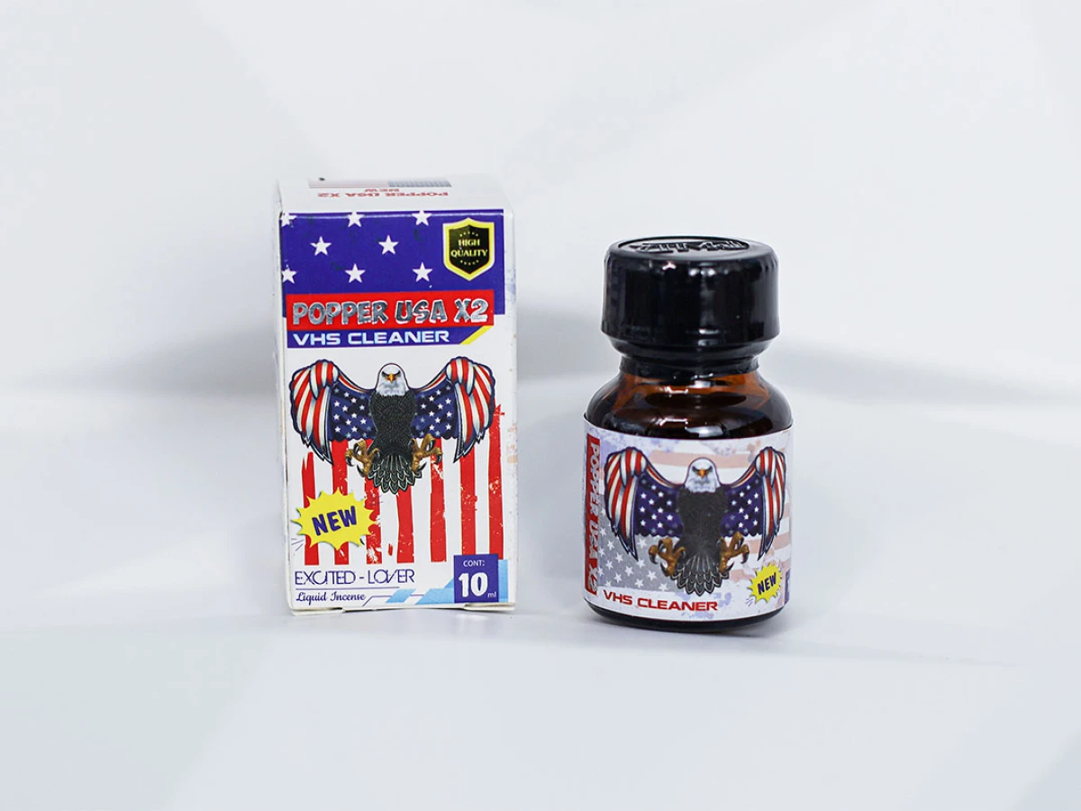 Chai hít Popper USA X2 10ml tăng cảm giác hưng phấn