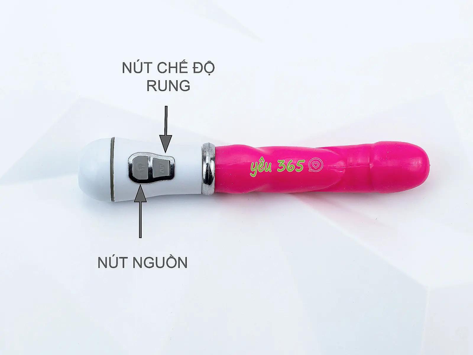 Dương vật giả silicon nhỏ gọn nhiều chế độ rung