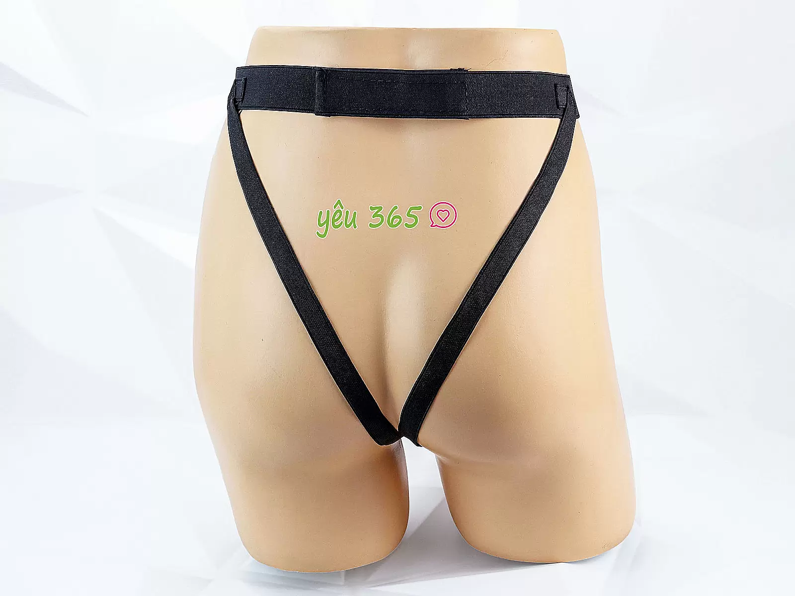 Dương vật giả 2 đầu có dây đeo Long Love