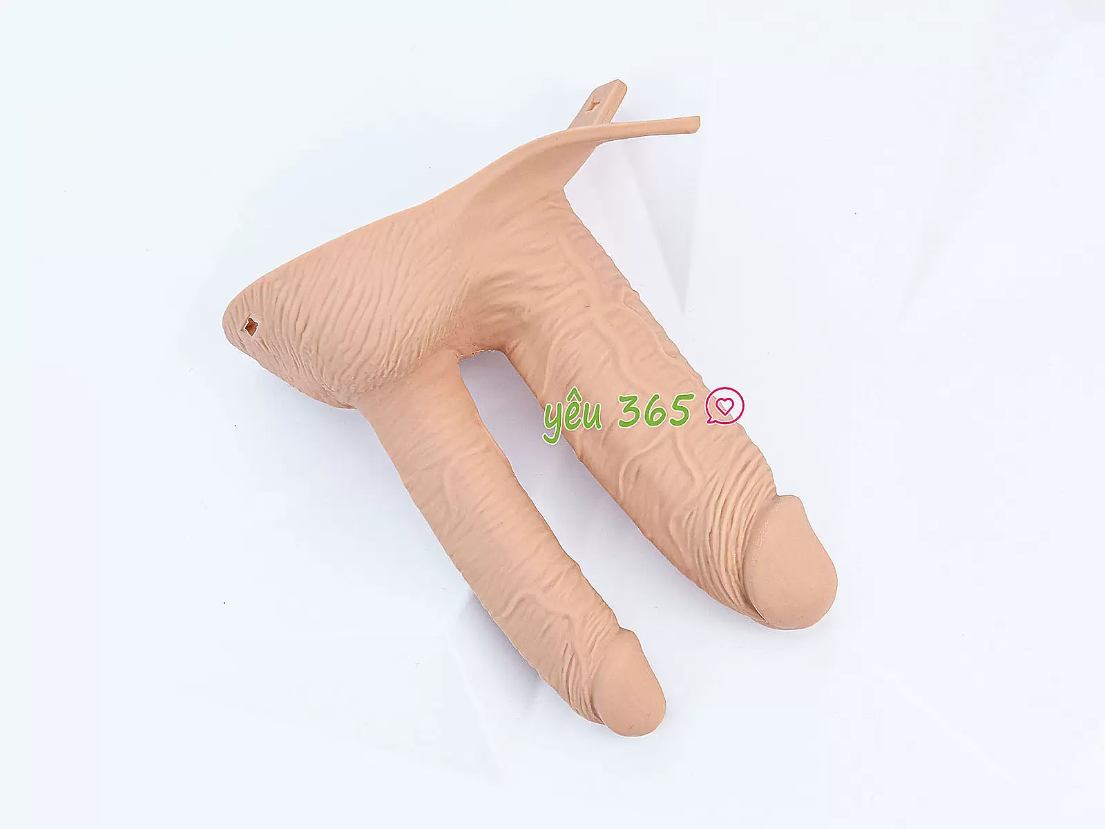 Dương vật giả 2 đầu có dây đeo Long Love