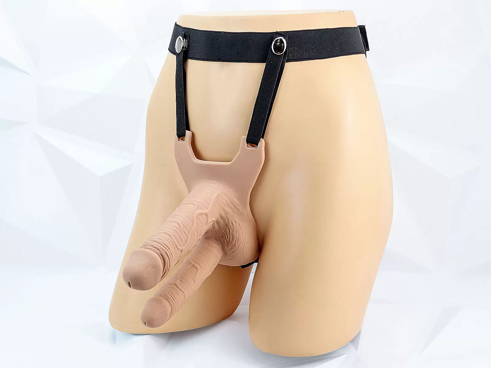 Sextoy dương vật giả 2 đầu có dây đeo Long Love cho les