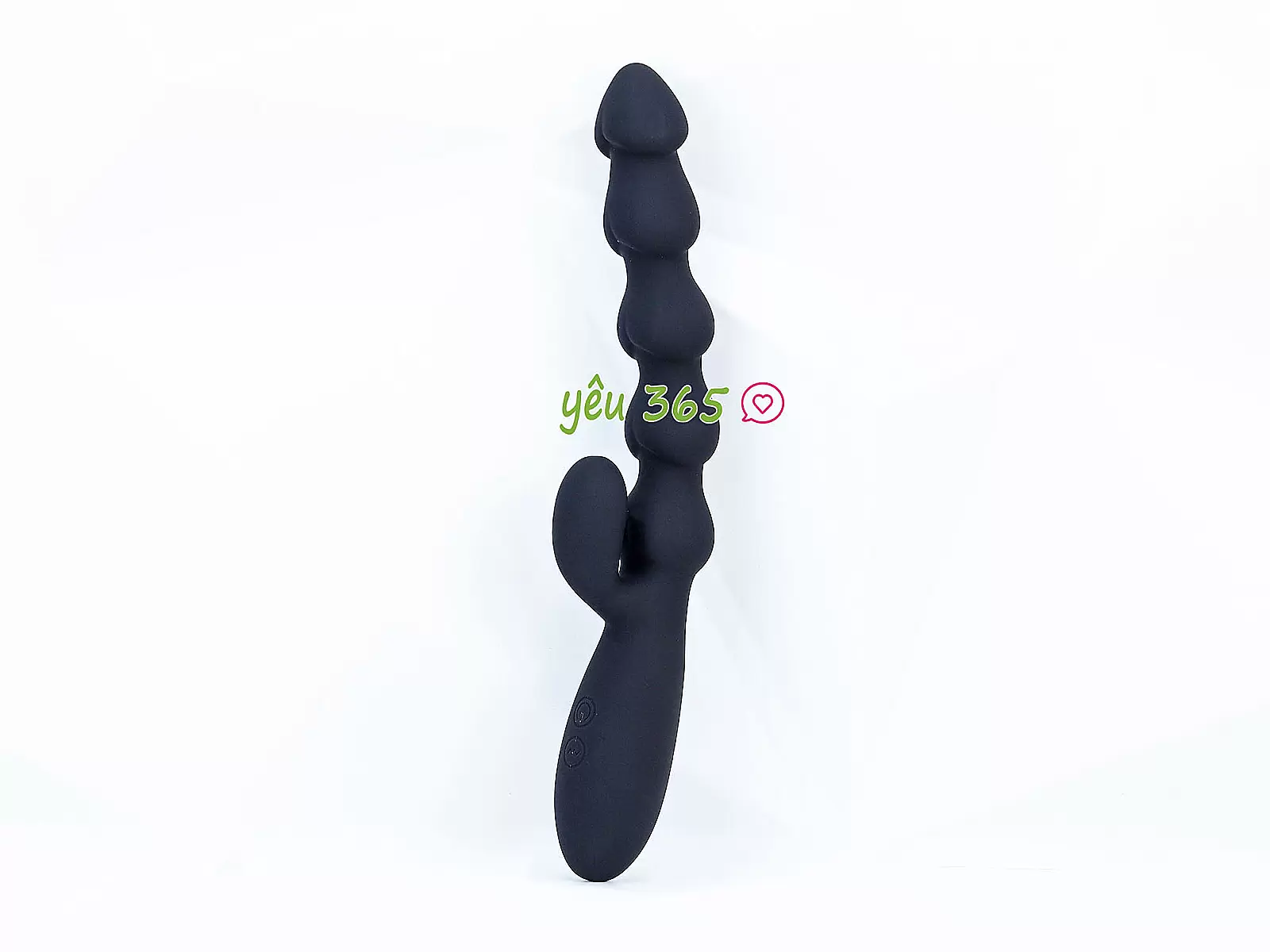 Máy rung massage Threaded hậu môn 2 nhánh pin sạc