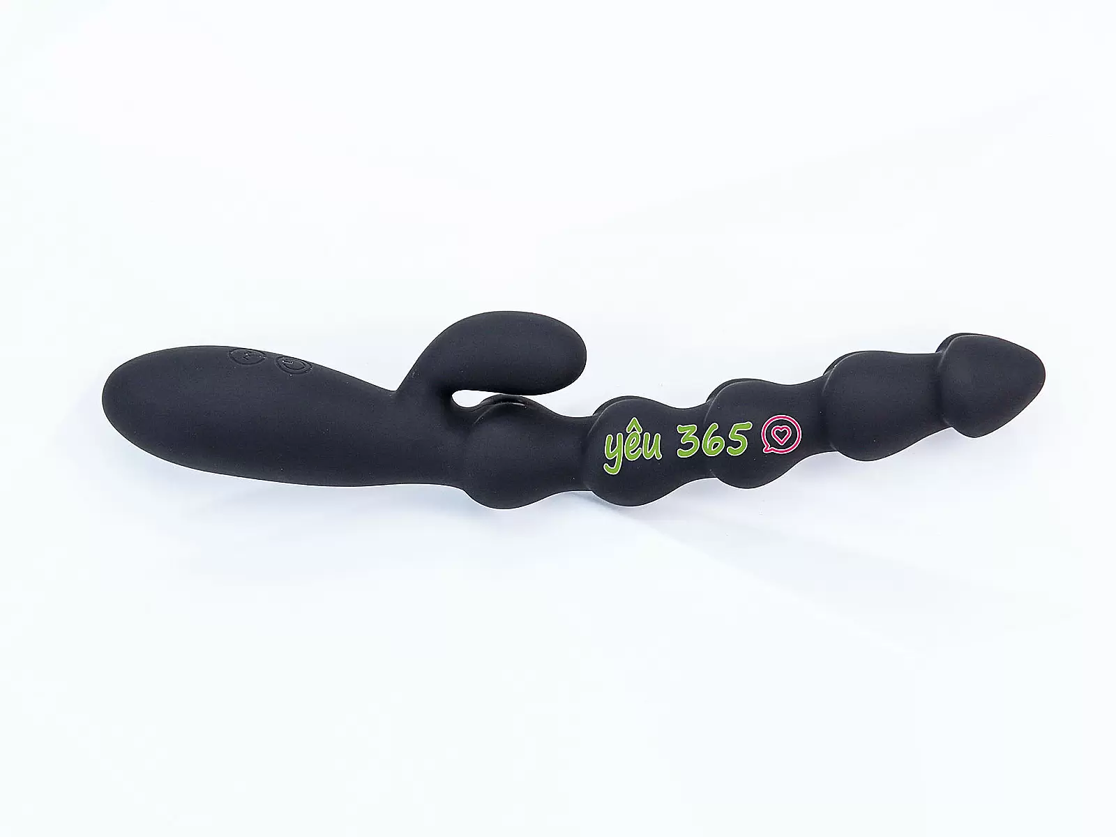 Máy rung massage Threaded hậu môn 2 nhánh pin sạc