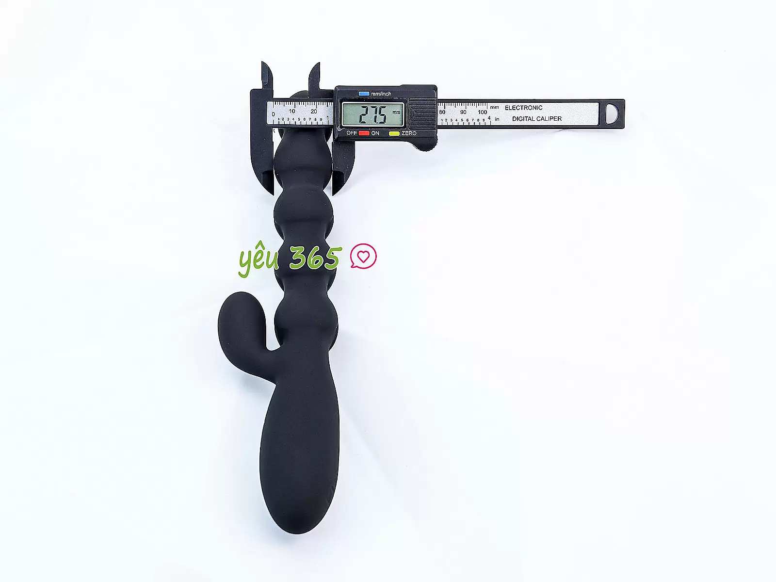 Máy rung massage Threaded hậu môn 2 nhánh pin sạc