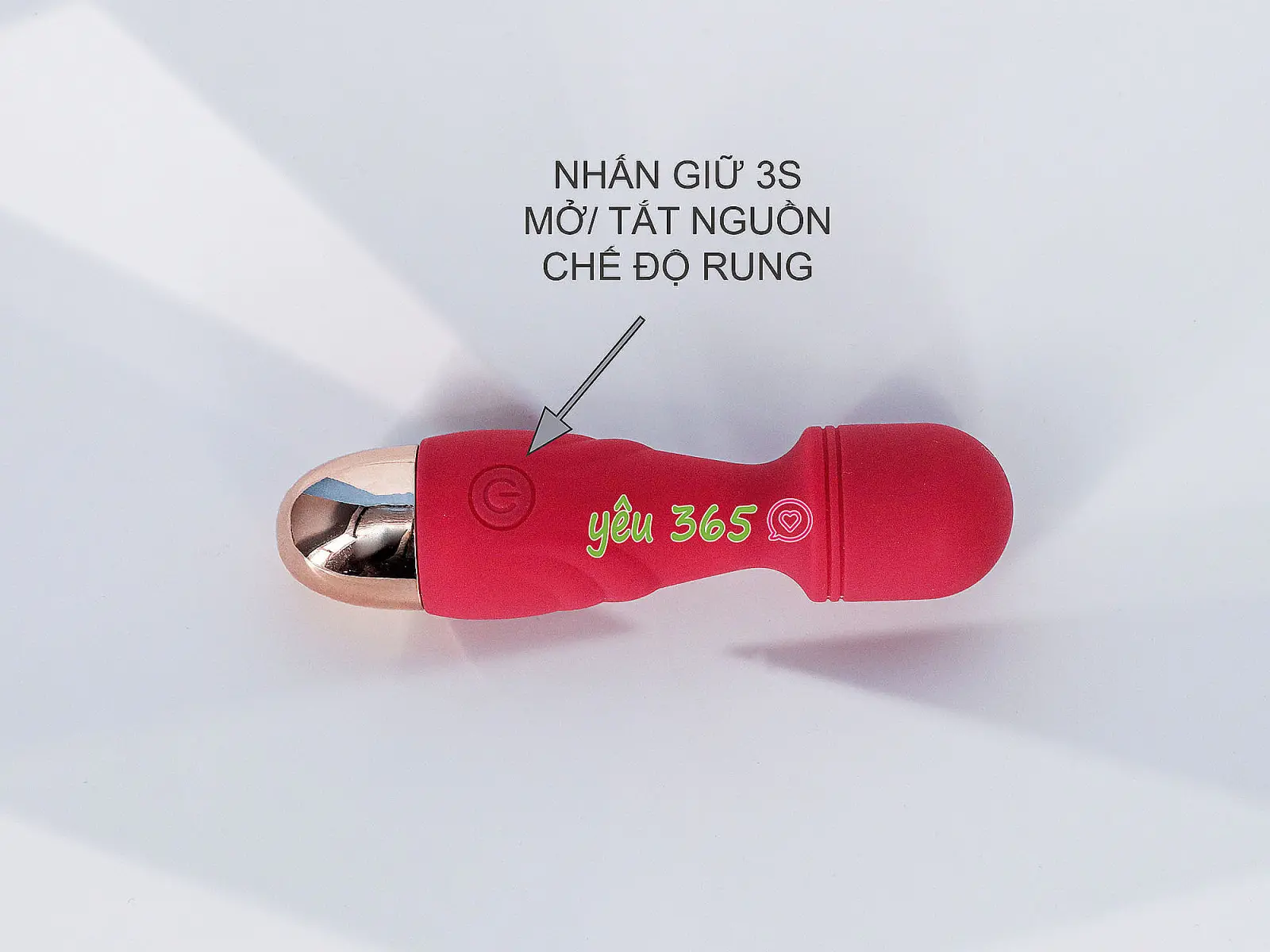 Mát xa điểm G mini kèm 4 đầu nhỏ gọn pin sạc