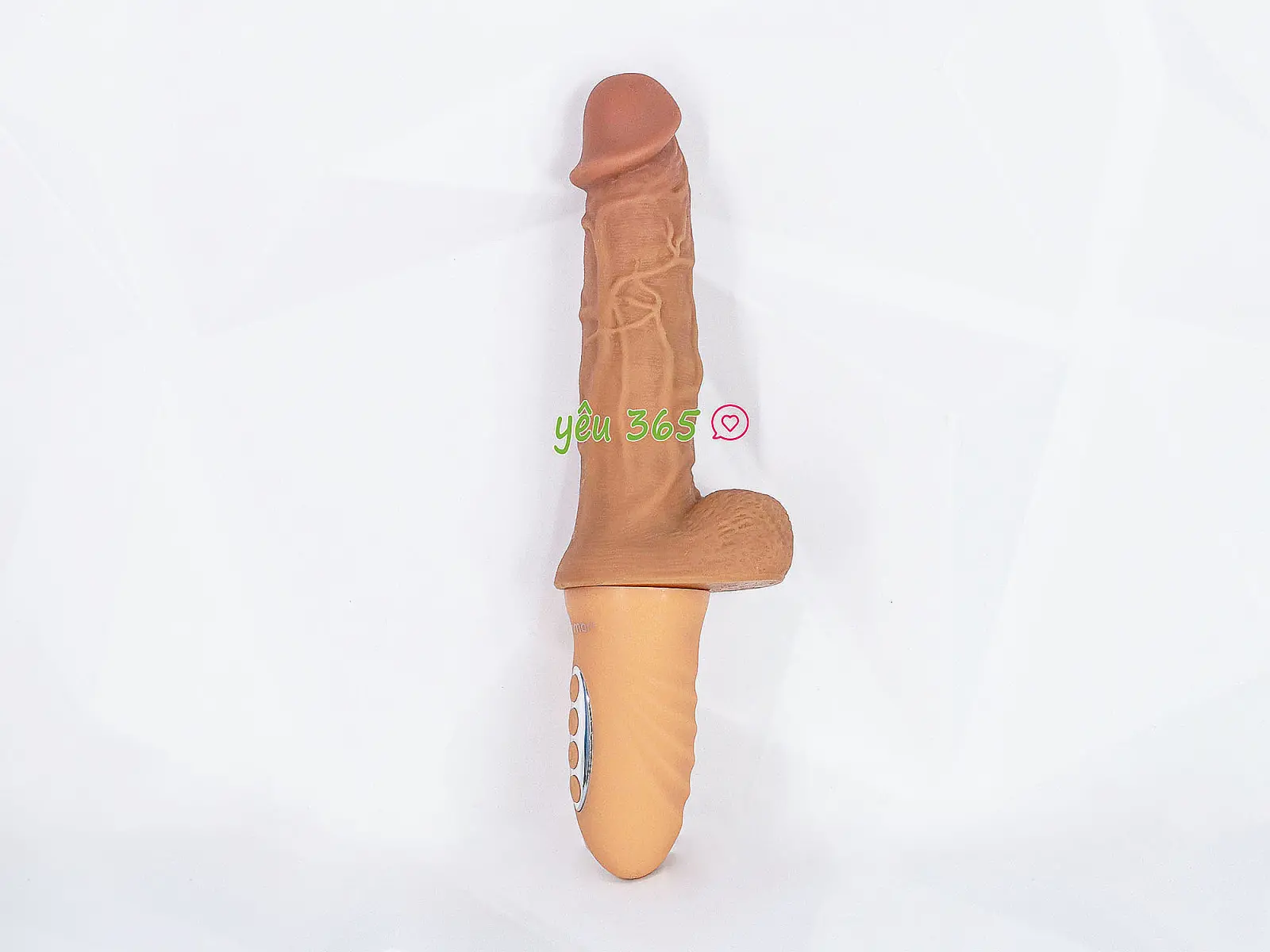 Dương vật giả Intense rung thụt, phát nhiệt 42 độ