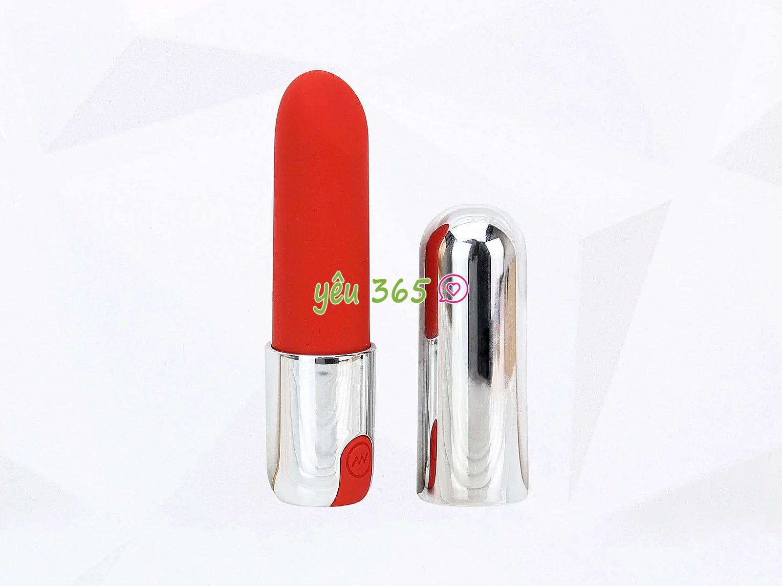 Trứng rung hình thỏi son pin sạc kín đáo thời trang