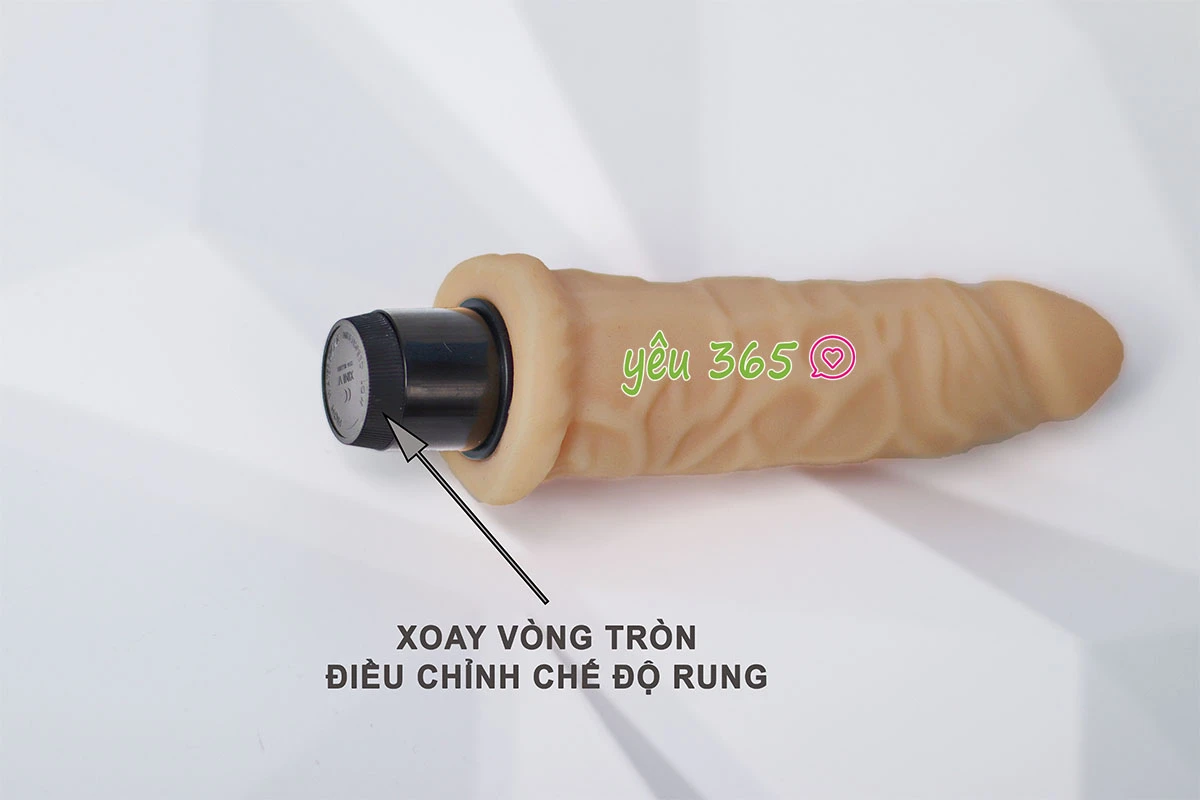 Dương vật giả silicon thẳng Lovetoy Real Feel 9inch mềm mại giống thật