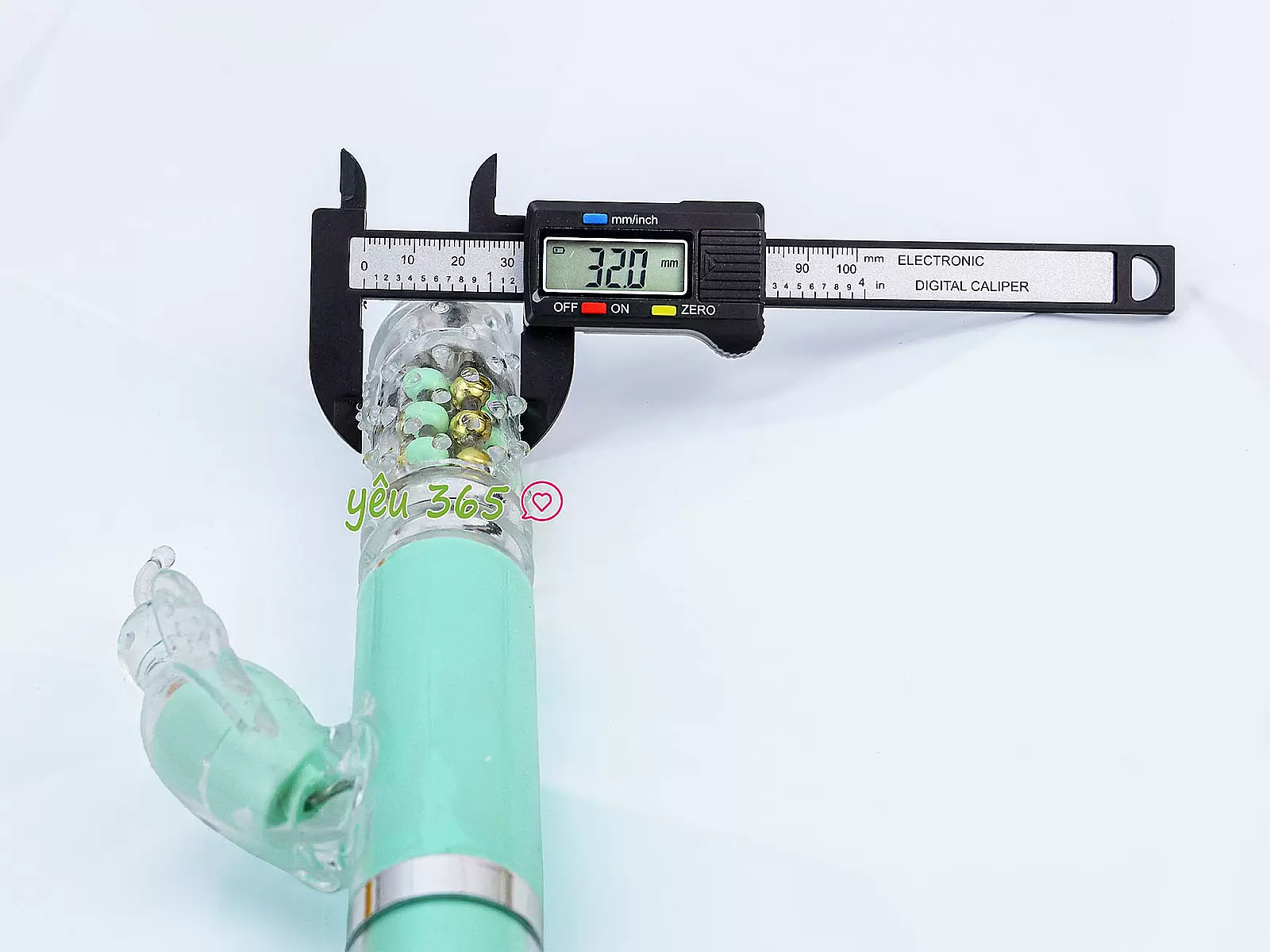 Dương vật giả đa năng rung thụt xoay bi có nhánh Mazarine