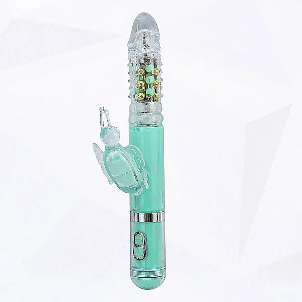 Dương vật giả Mazarine đa năng rung thụt xoay bi có nhánh