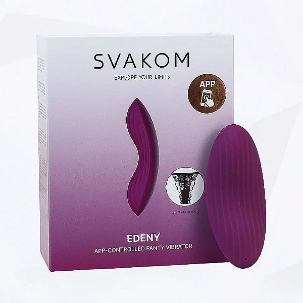 Máy massage lưỡi rung Svakom Edeny điều khiển App kèm quần