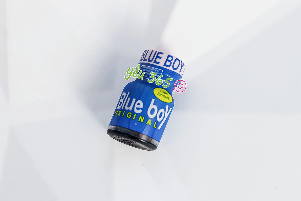 Chai hít Popper Blue Boy Original 10ml tăng cảm giác hưng phấn