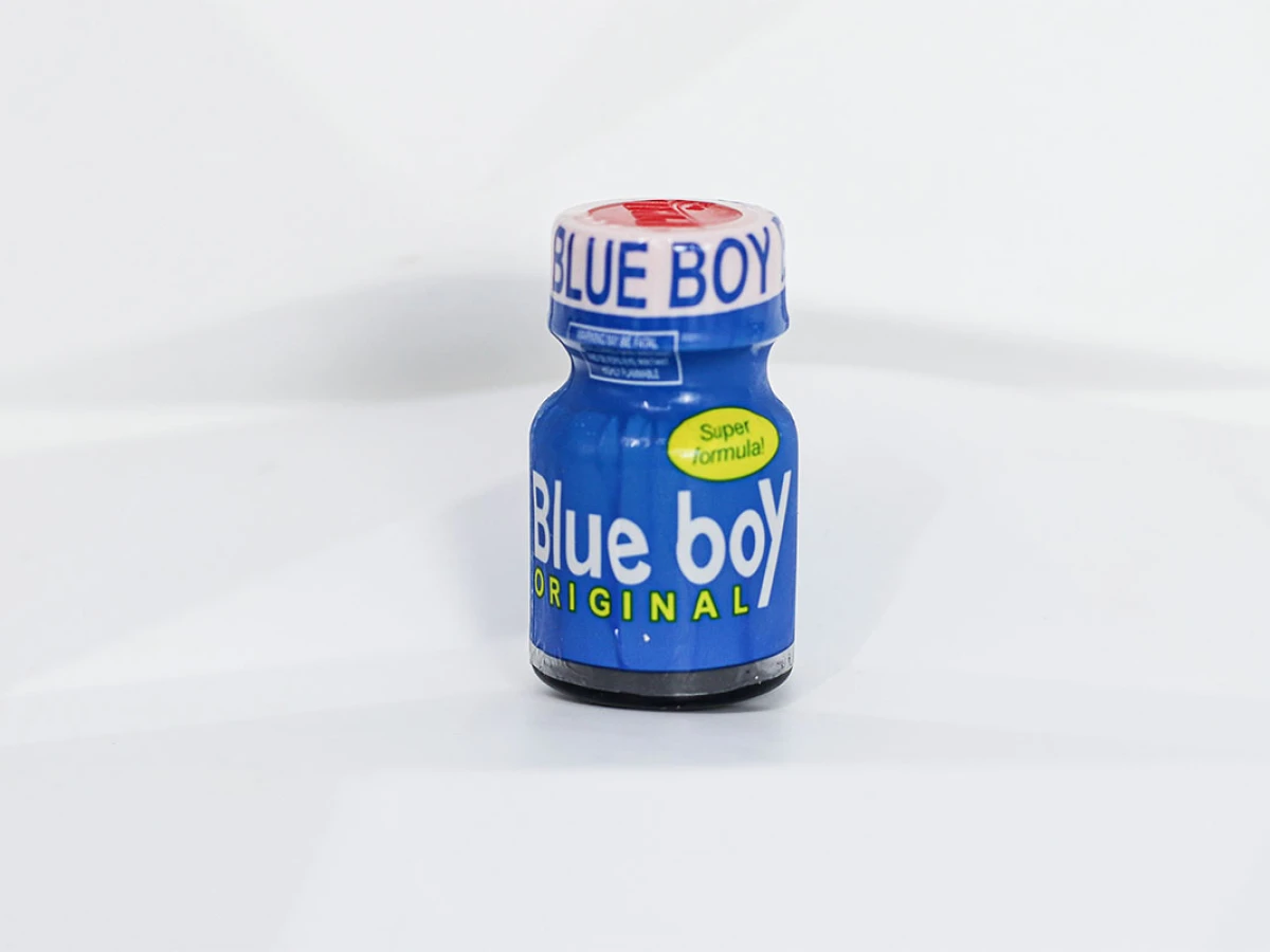 Chai hít Popper Blue Boy Original 10ml tăng cảm giác hưng phấn