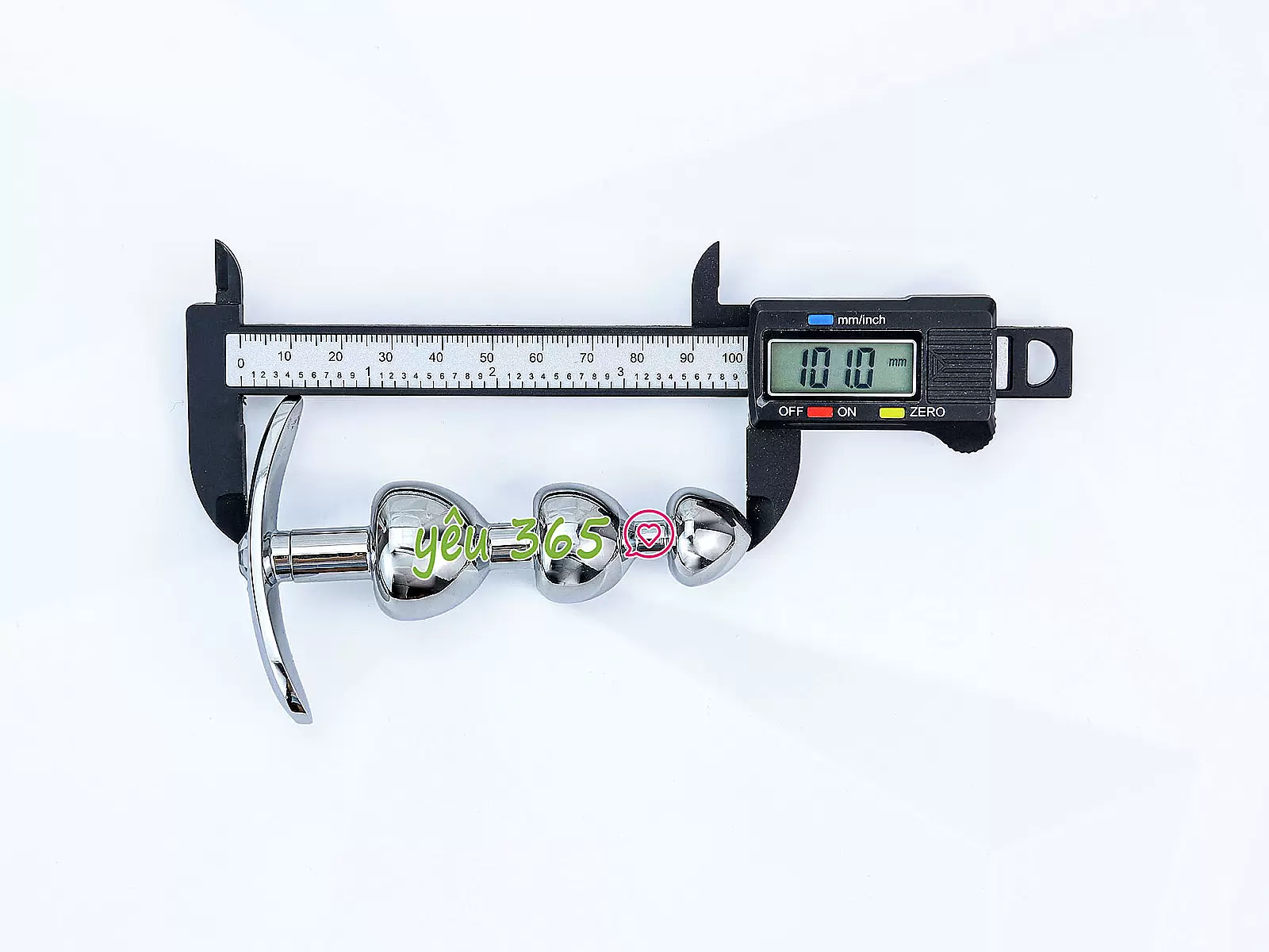 Dụng cụ kích thích hậu môn 3 điểm inox siêu sướng