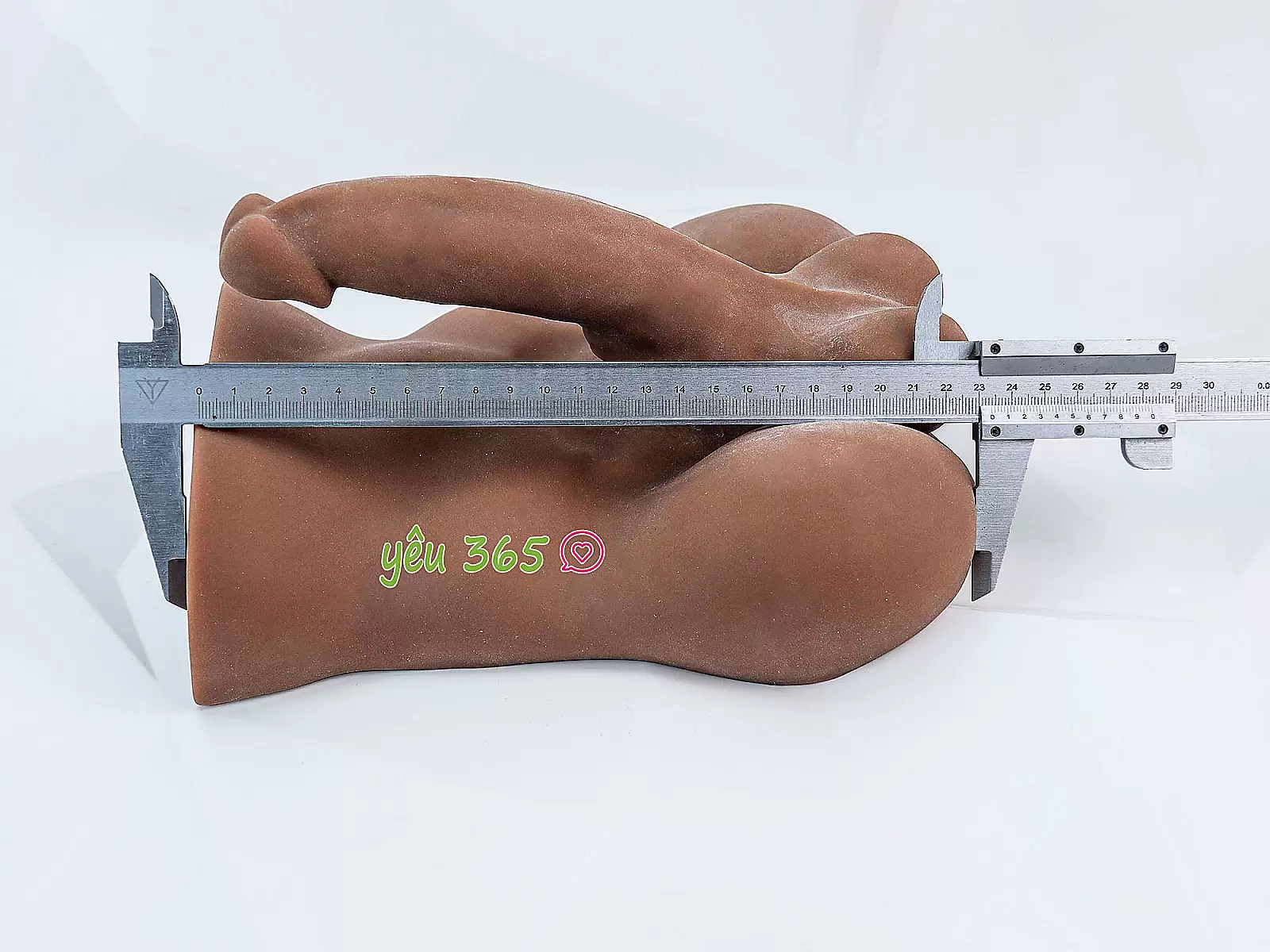 Búp bê bán thân nam màu nâu silicon mềm mại mạnh mẽ