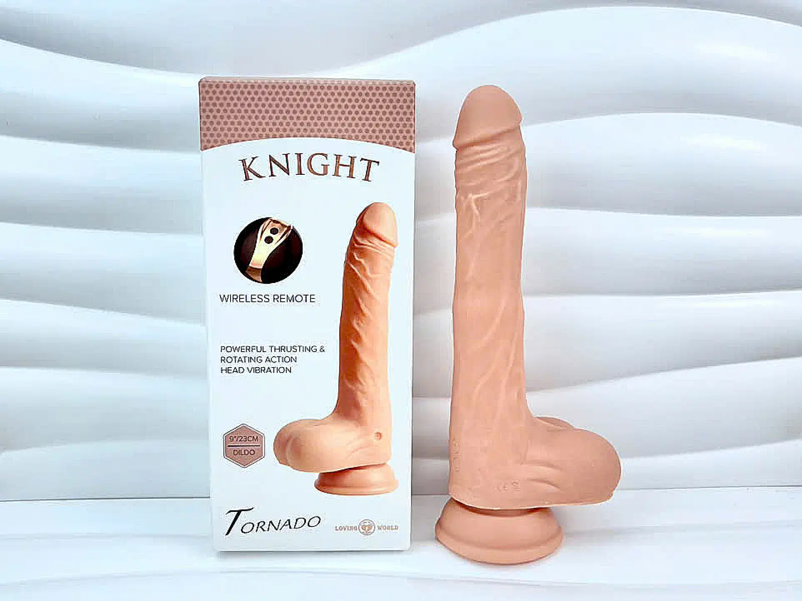 Thanh L&yacute; - Dương vật giả Knight Tornado hoạt động b&igrave;nh thường, mất điều khiển
