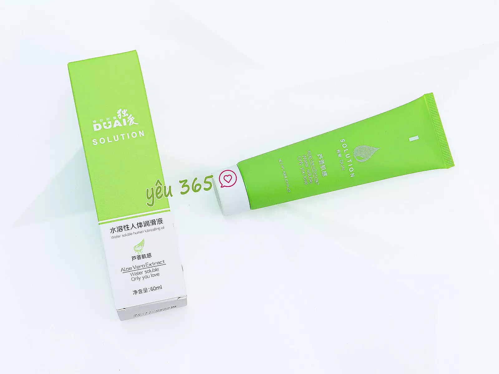 Gel bôi trơn gốc nước nhẹ dịu Solution